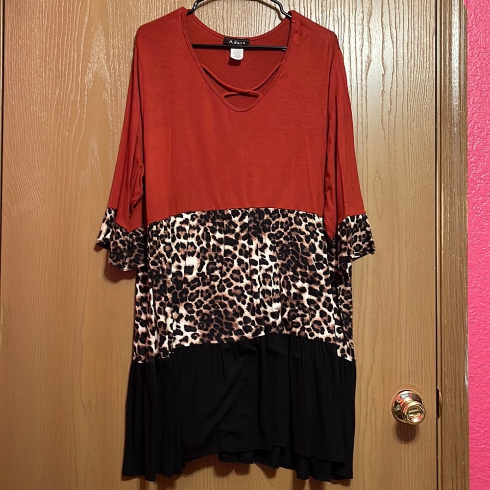 Color block tunic